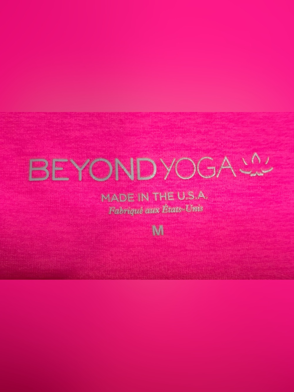 Beyond Yoga Womens Spacedye At Your Leisure High Waisted Biker Short Pink Medium - Picture 7 of 7